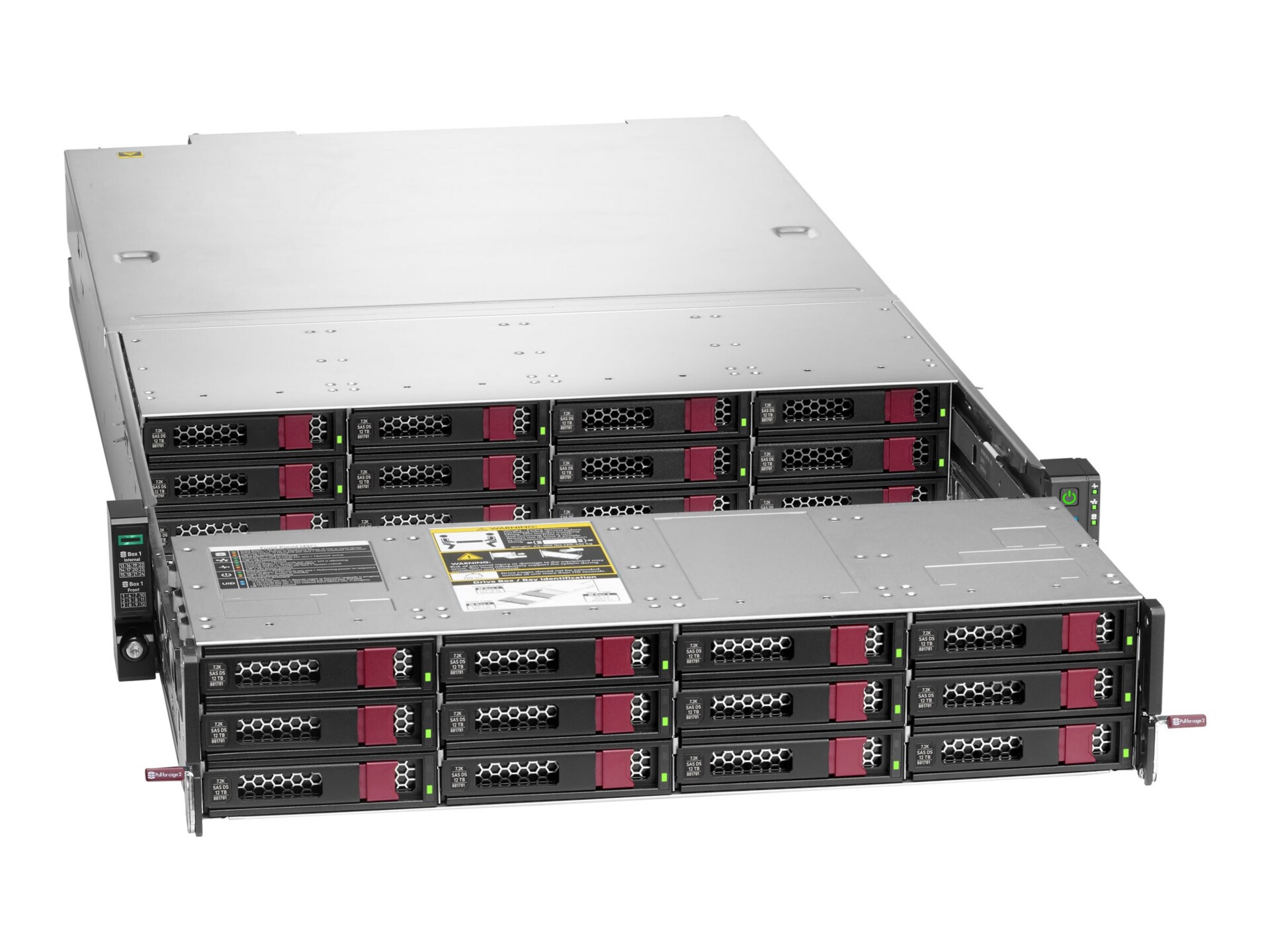 HPE Apollo 4200 Gen10 Plus Qumulo Archive Node - rack-mountable Xeon Silver 4310 2.1 GHz - 128 GB - SSD 4 x 1.6 TB, HDD