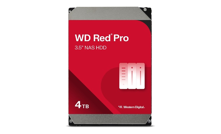 WD Red 4TB 2台 計8TB WD Red Pro WD4005FFBX - hard drive - 4 TB - SATA 6Gb/s