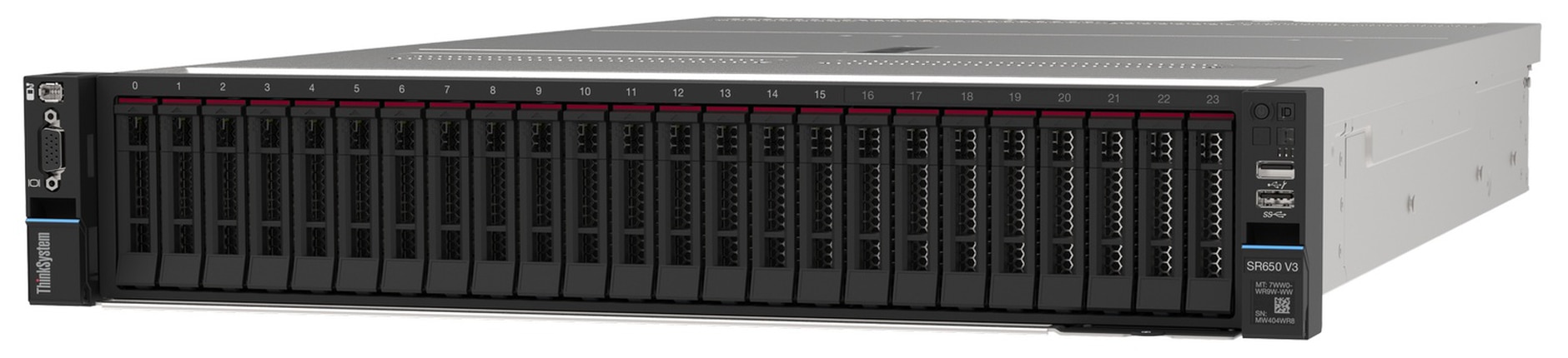 Lenovo ThinkSystem SR650 V3 Xeon Silver 2x4509Y Rack Server