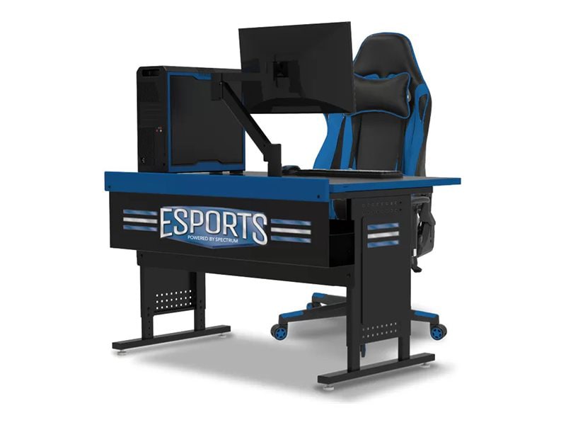 Spectrum Esports Evolution - desk - rectangular - black