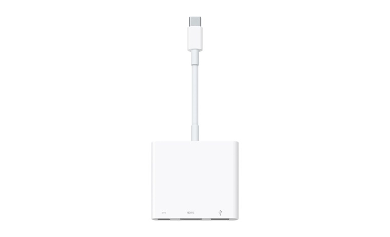 Apple純正USB-C Digital AV Apple Digital AV Multiport Adapter - USB-C/HDMI/USB-A - MW5M3AM/A