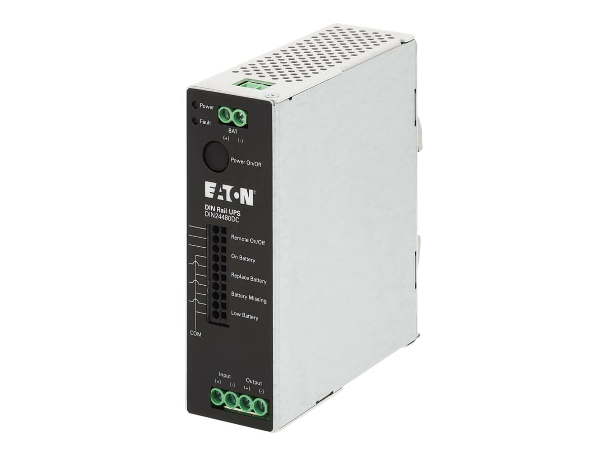 Eaton 480W 24V DC DIN Rail Industrial UPS - Hardwire Input/Output - UPS - D