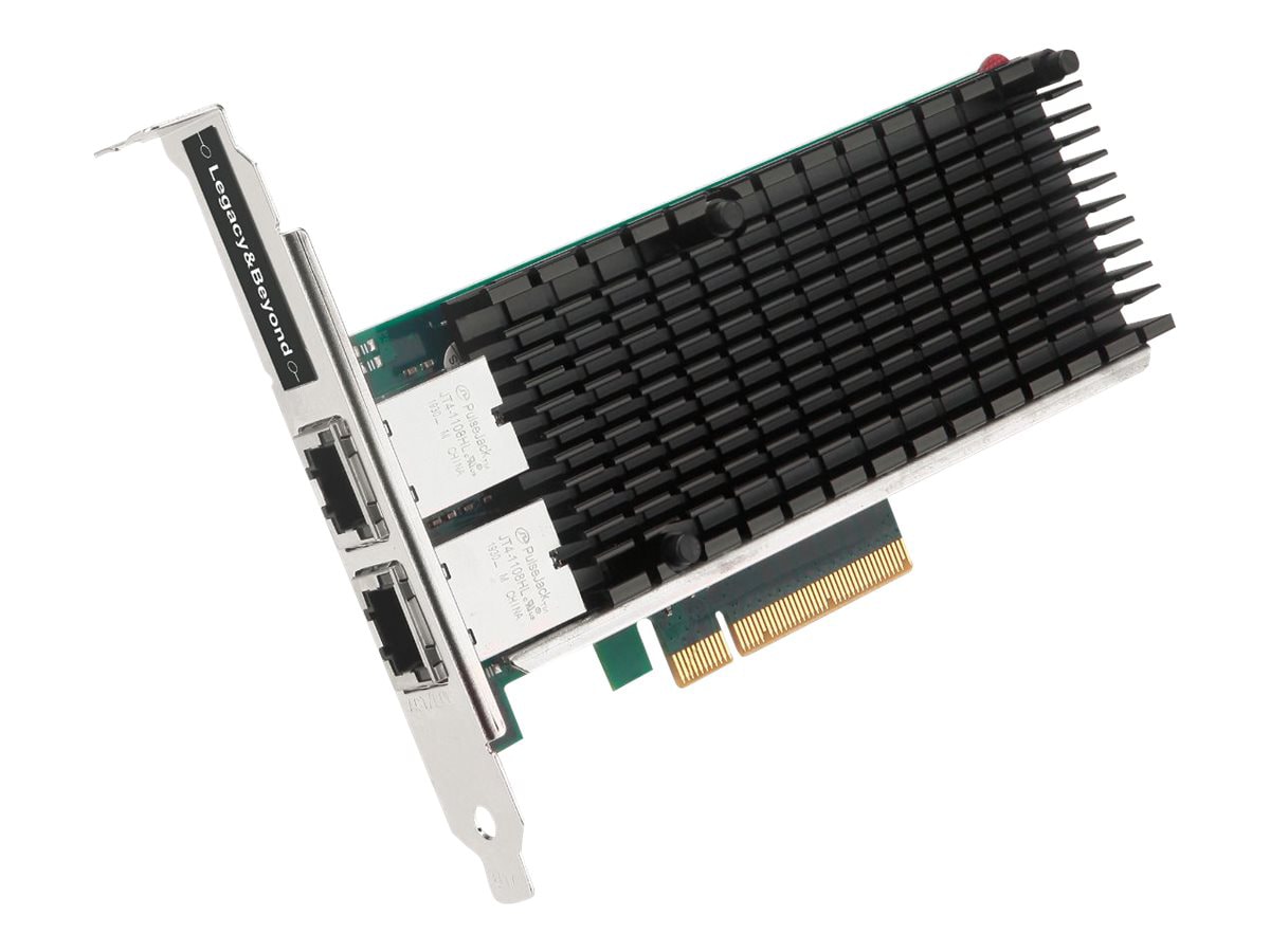 SIIG Dual Port 10G Ethernet Network PCI Express - network adapter - PCIe x8