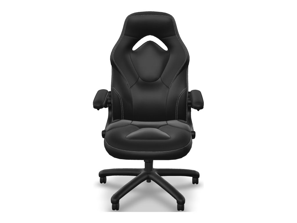 RESPAWN - gaming chair - mesh fabric, bonded leather upholstery - black