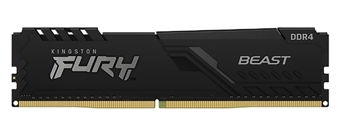 Kingston FURY Beast - DDR4 - kit - 64 Go: 2 x 32 GB - DIMM 288-pin - 1600 M
