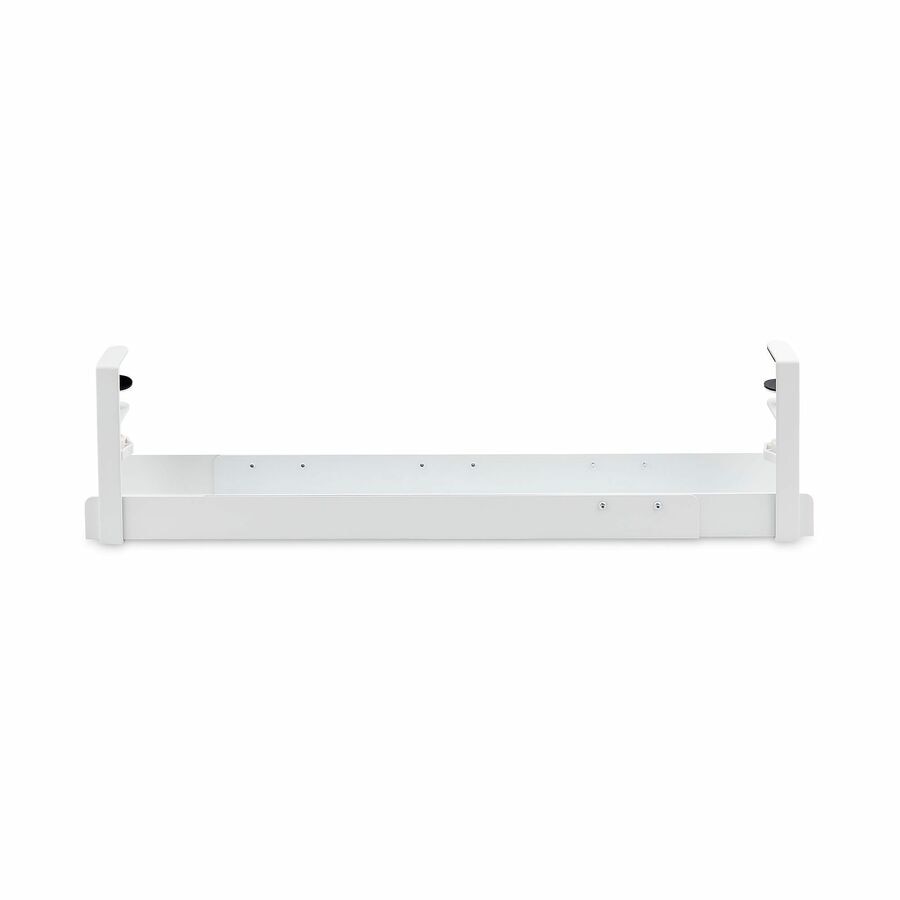 Thumbnail 2 of 6 for StarTech.com Under Desk Cable Management Tray, Length Adjustable, Clamp-On Installation, No Drilling Required, White