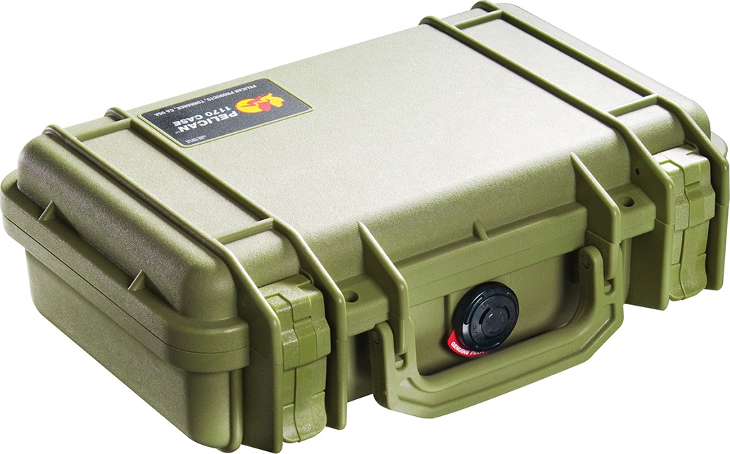 Pelican 1170 Protector Case with Foam Insert - OD Green