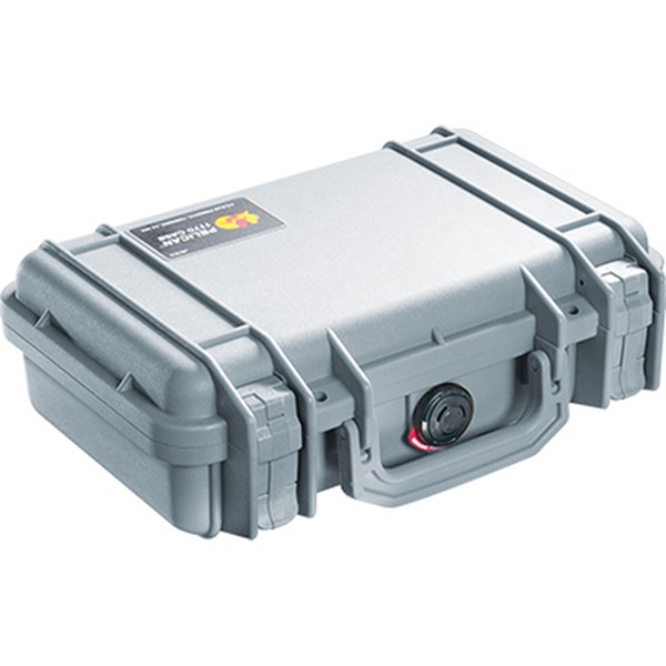 Pelican 1170 Protector Case with Foam Insert - Silver