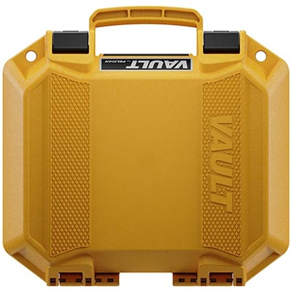 Pelican V100C Vault Equipment Case with Foam - Sunflare Yellow