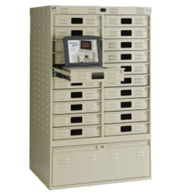 Plug-In Storage Systems 3252 Series Dock and Lock 20 Drawer Laptop Security