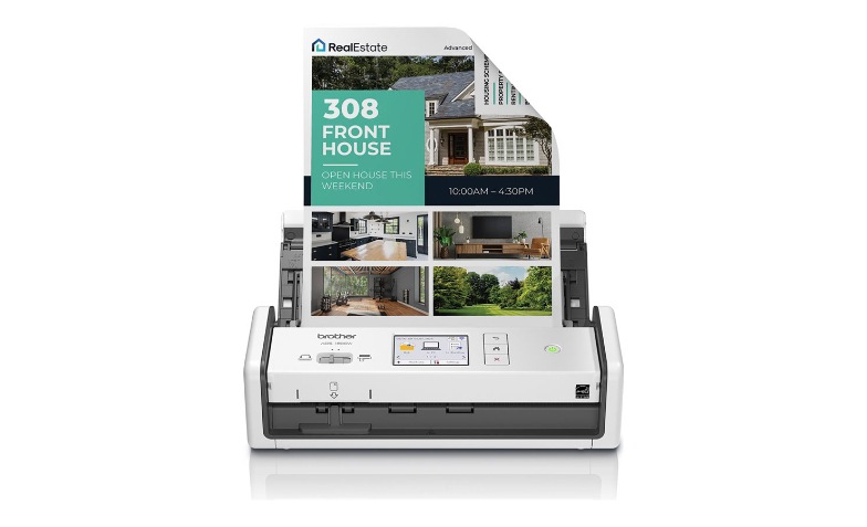 Brother ADS-1800W - document scanner - portable - Wi-Fi(n), USB