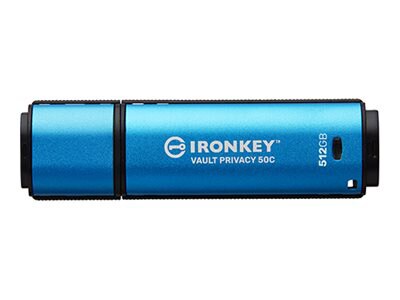 Kingston IronKey Vault Privacy 50C IKVP50C - USB flash drive - 512 GB - TAA