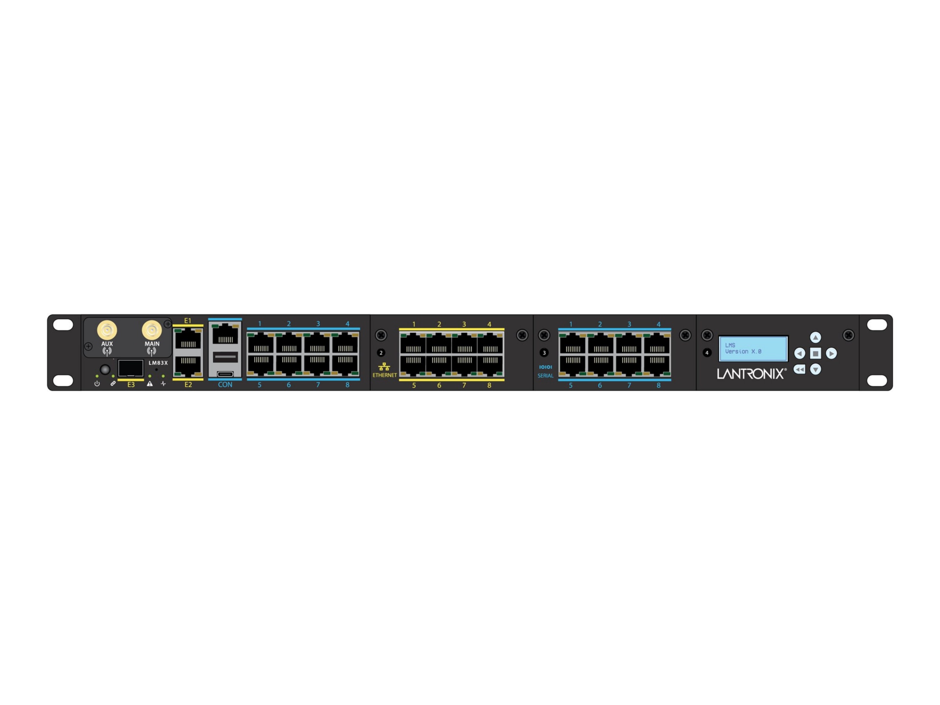 Lantronix LM Series LM83X - console server - TAA Compliant