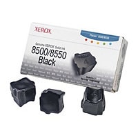 XEROX 8500 8550 SOLID INK BLK 3PK