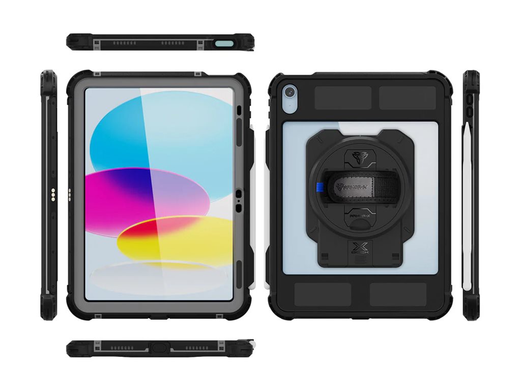 Thumbnail 2 of 10 for Armor-X - protective case - back cover for tablet