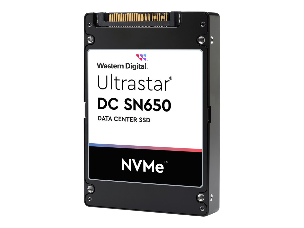 WD Ultrastar DC SN650 WUS5EA176ESP5E3 - SSD - 7.68 TB - U.3 PCIe 4.0 (NVMe)