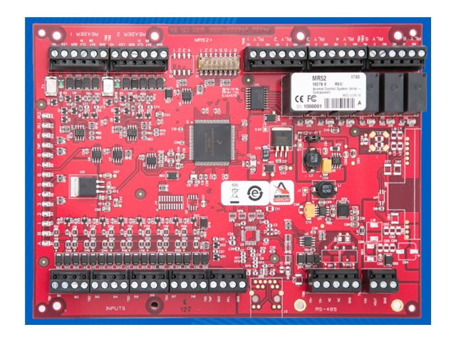 Mercury Security MR52-S3 - interface module - I/O, dual-card reader