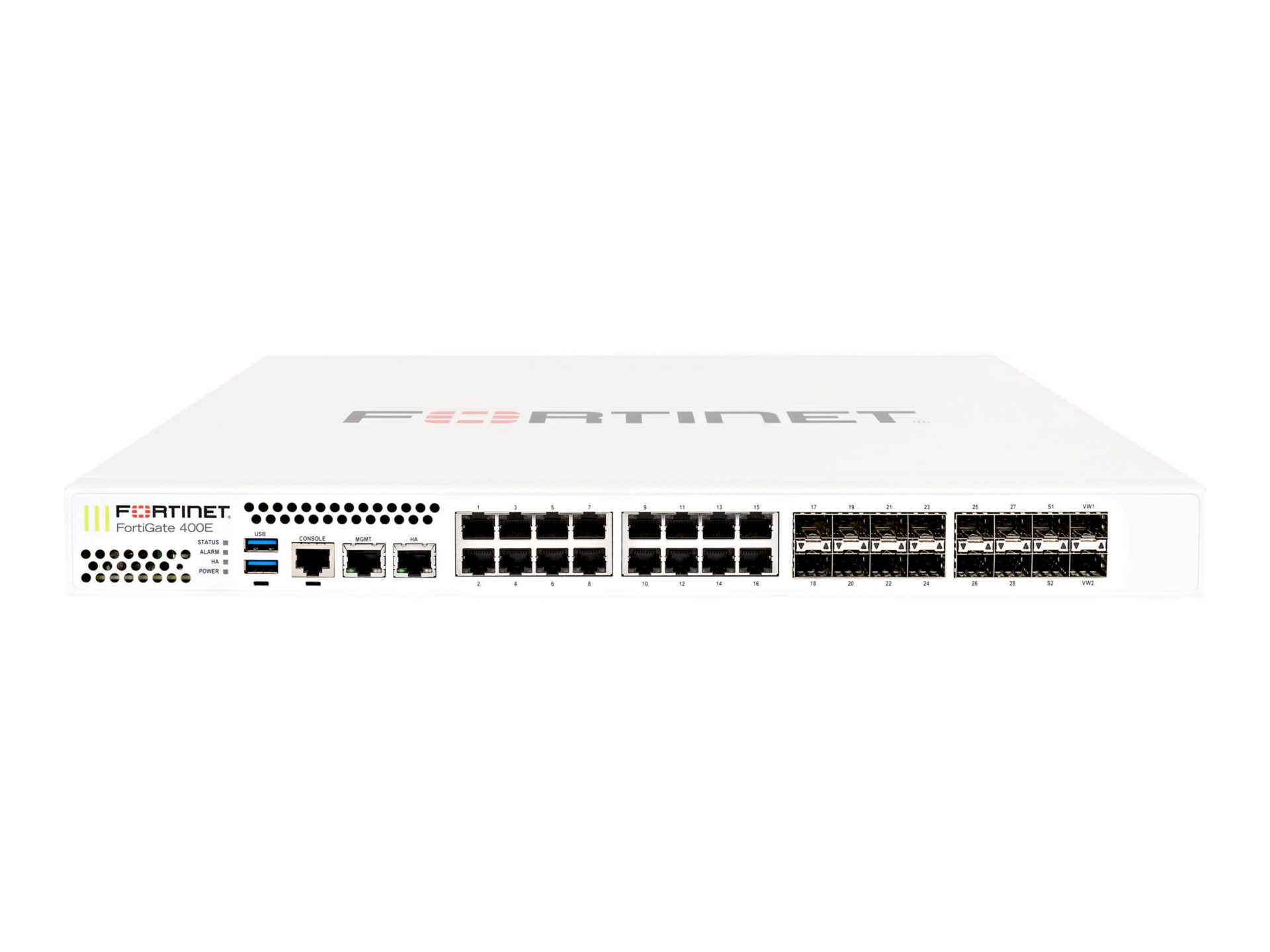 Fortinet FortiGate 401E-DC - security appliance - with 3 years FortiCare Premium Support + 3 years FortiGuard Enterprise