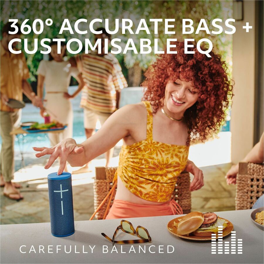 Thumbnail 3 of 8 for Ultimate Ears BOOM 4 Portable Waterproof Bluetooth Speaker With 360-Degree, Bold, Immersive, Crystal-Clear Sound,