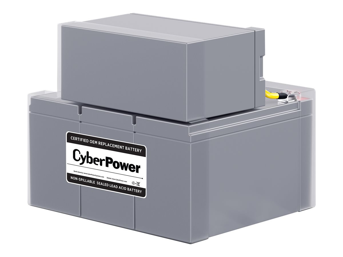 CyberPower RB1290X4K - UPS battery - lead acid - 9 Ah