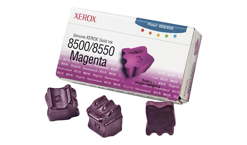 Xerox Phaser 8500/8550 - 3 - magenta - encres solides