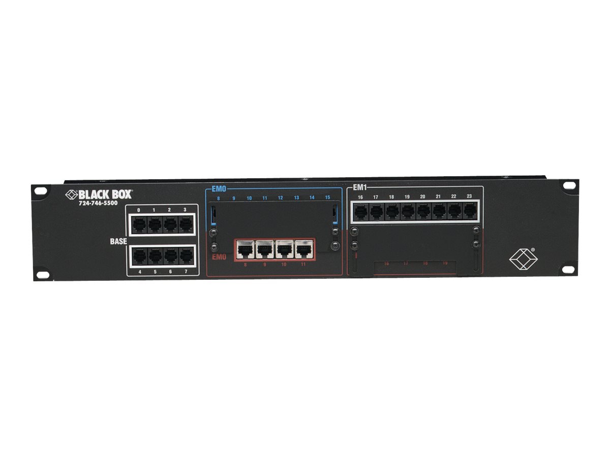 Black Box Distribution Panel for Cisco High-Density Analog nd Digital Exte