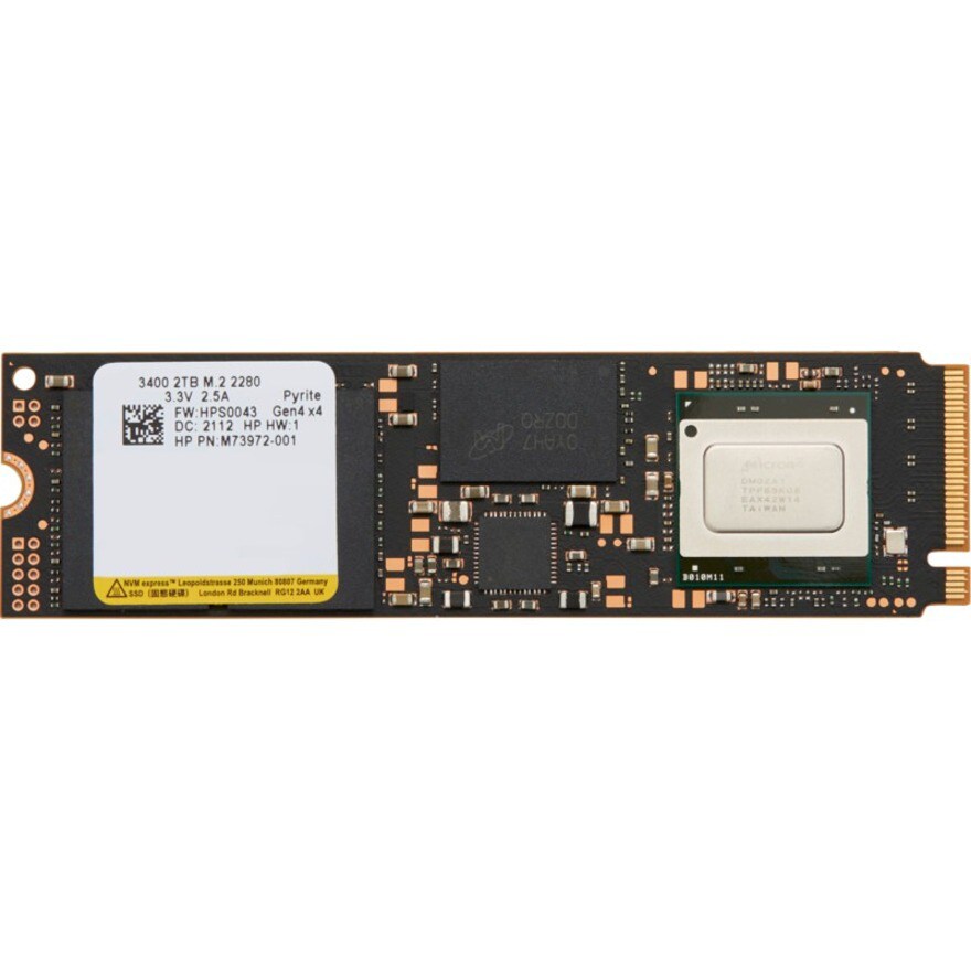 HP 2 TB Solid State Drive - M.2 Internal - PCI Express NVMe (PCI Express NV