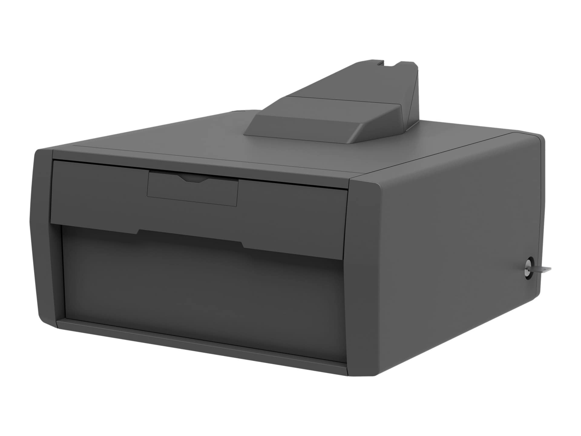Ergotron cart - large drawer, single - dark gray