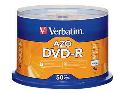 Verbatim DVD R x 50 4.7 GB storage media 95101 DVD Blu