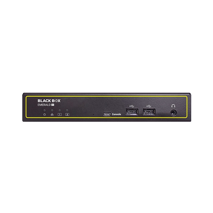 Black Box KVM-over-IP RX - DH, DP, USB 2.0, Audio, RJ45, SFP