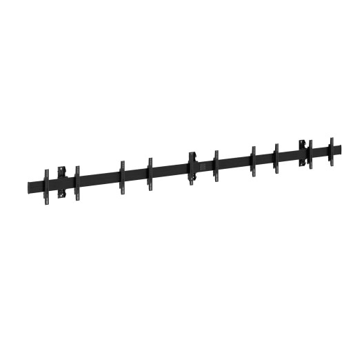 Chief Fusion Large 5x1 Modular Menu Board Wall Mount - For Flat Panel TVs - Black