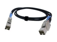 QNAP CAB-PCIE10M-8644-4X - SAS external cable - 1 m