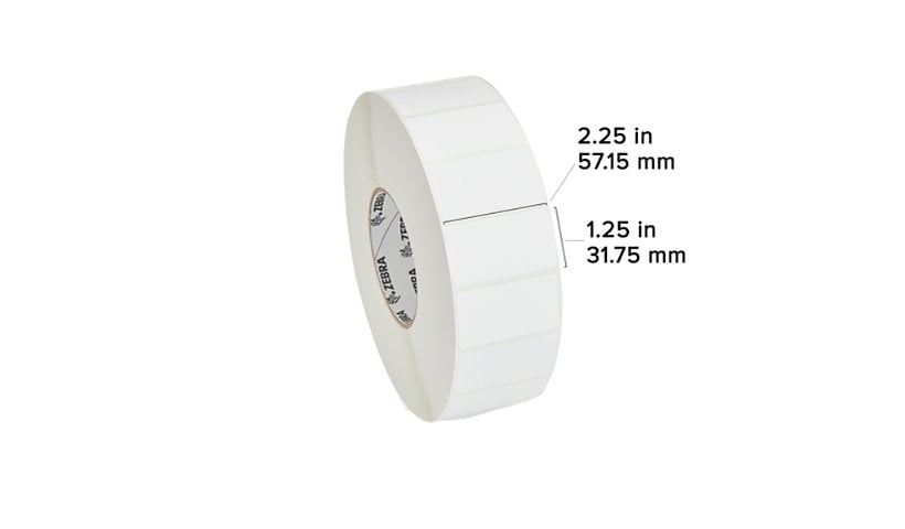 Zebra Z-Select 4000D - labels - 3120 label(s) - 2.25 in x 1.25 in