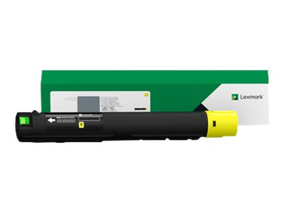 Lexmark - yellow - original - toner cartridge - LCCP, LRP