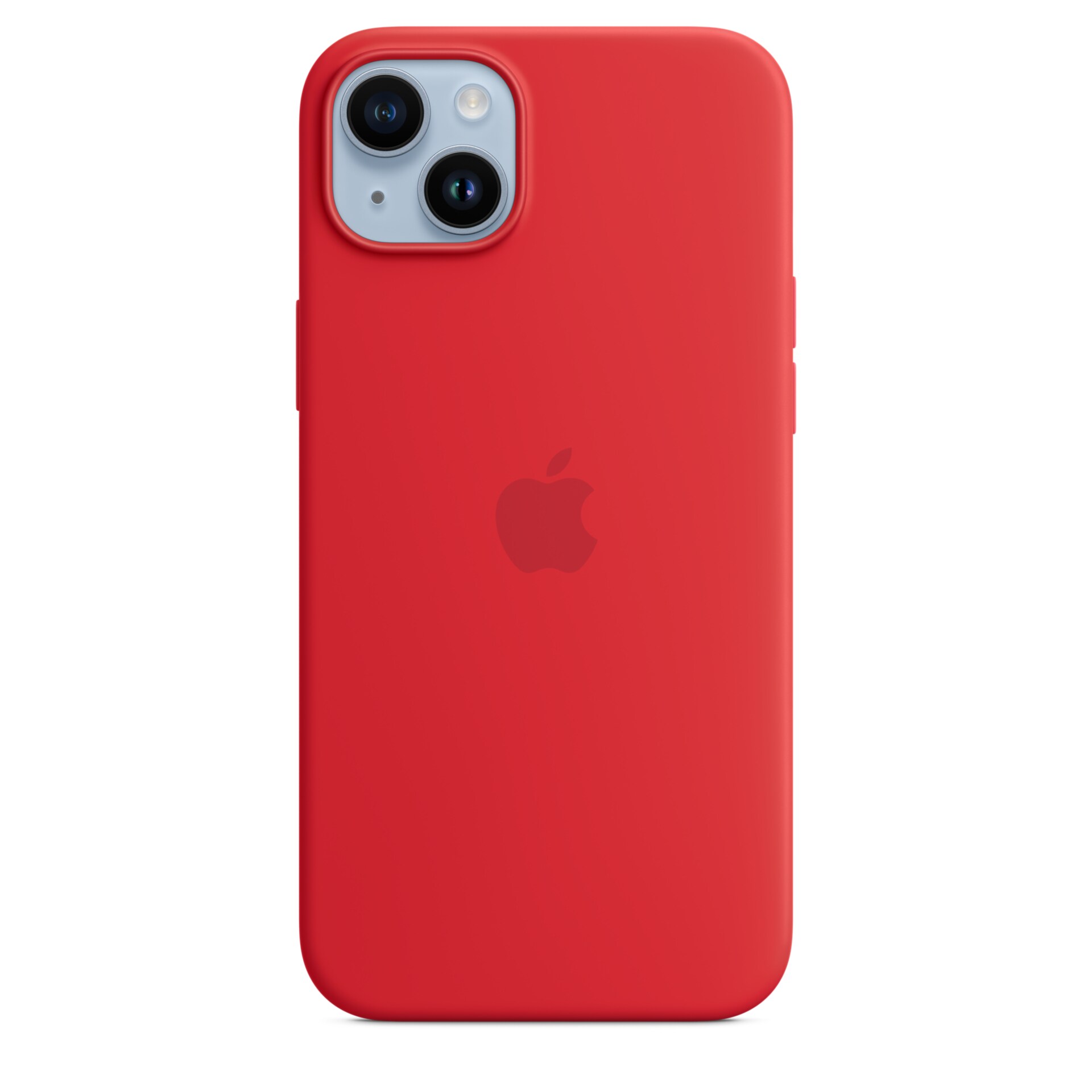 Apple Silicone Case with MagSafe - For iPhone 14 Plus - (PRODUCT)RED