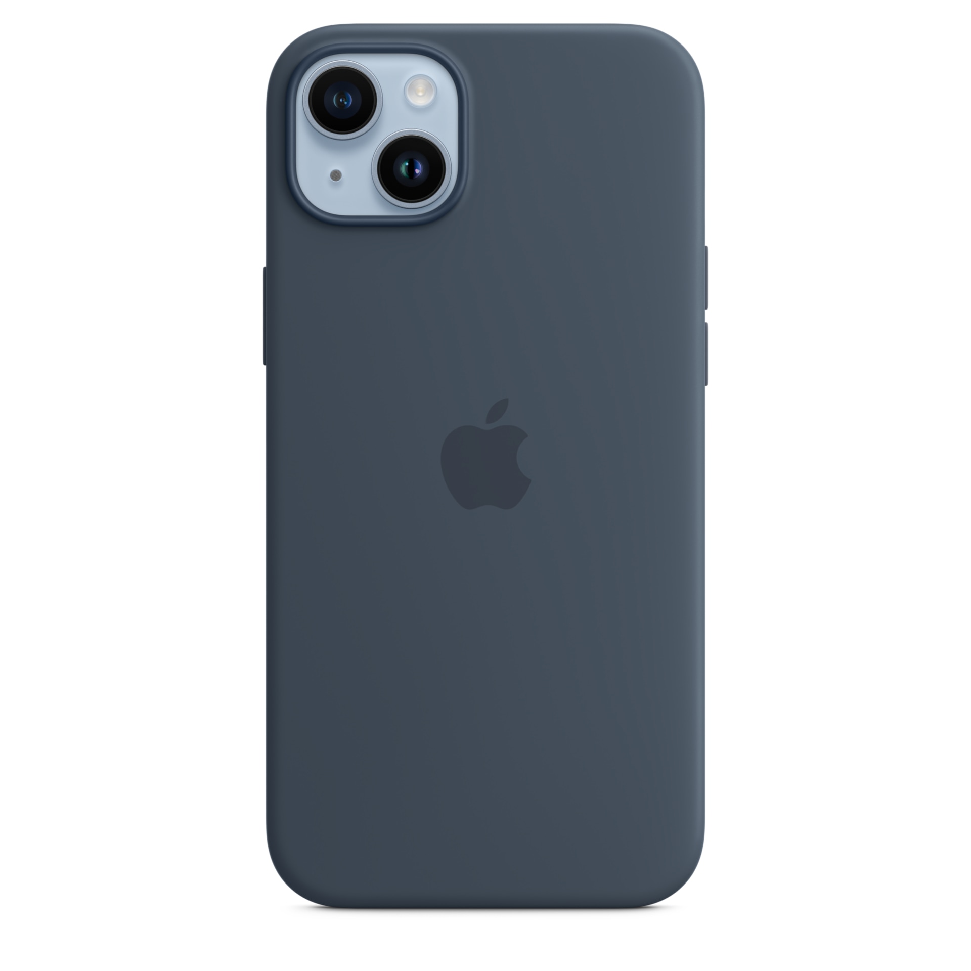 Apple Silicone Case with MagSafe - For iPhone 14 Plus - Storm Blue
