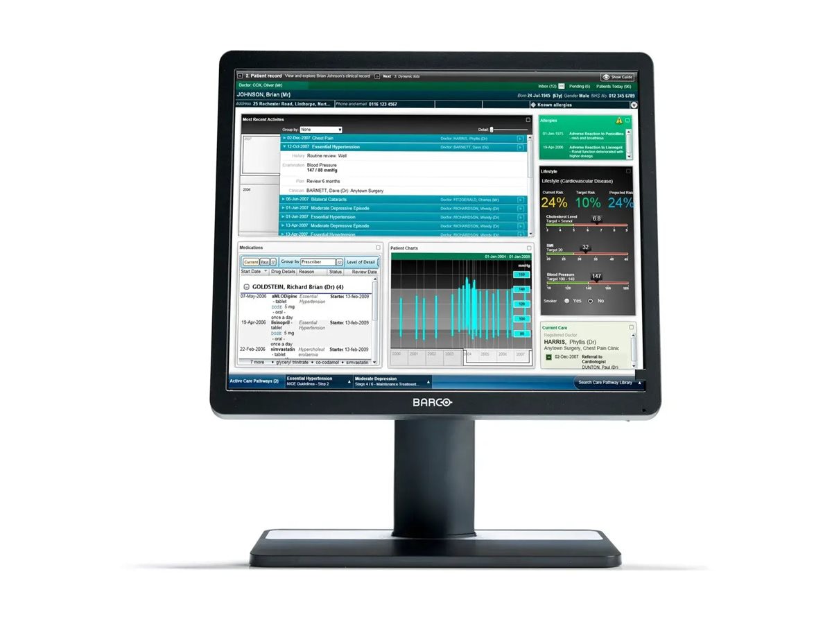 Barco Eonis MDRC-1419 - LED monitor - 1MP - color - 19"