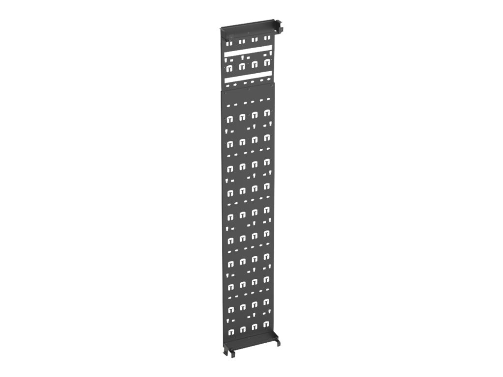 Panduit 4-Post Rack Vertical Tie-off Panel