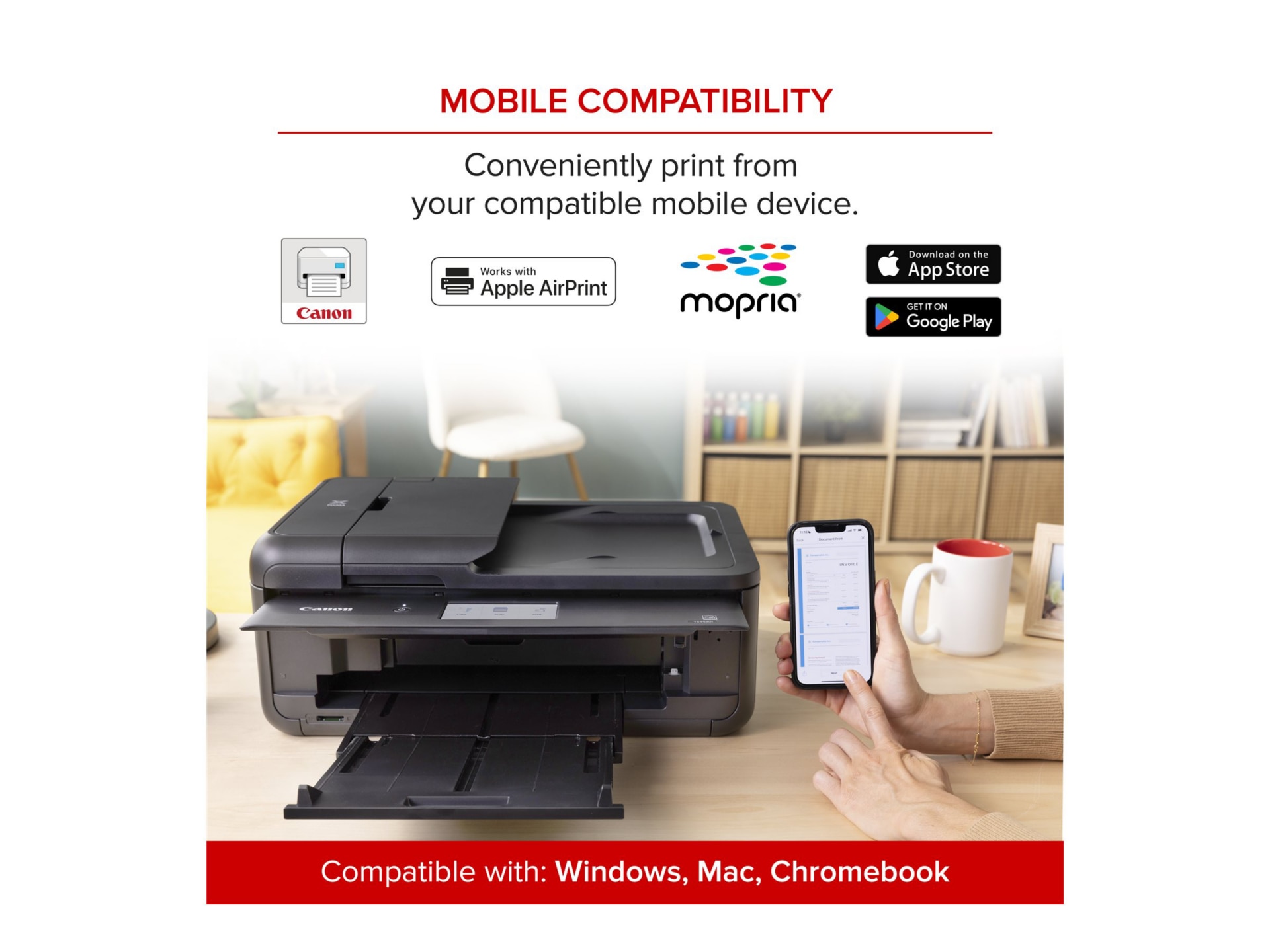 Thumbnail 6 of 9 for Canon PIXMA TS9520a - multifunction printer - color