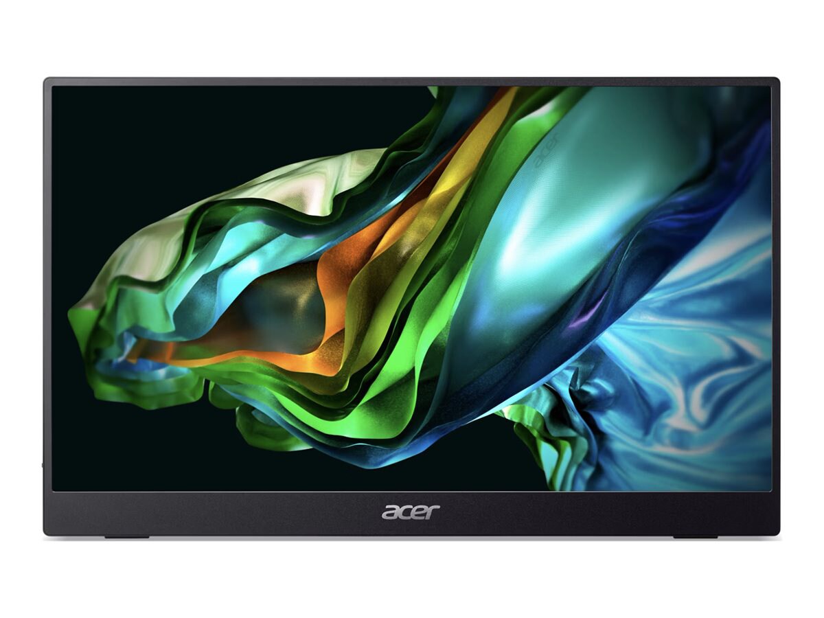 Acer PM161Q B 16" Class Full HD LED Monitor - 16:9 - Black