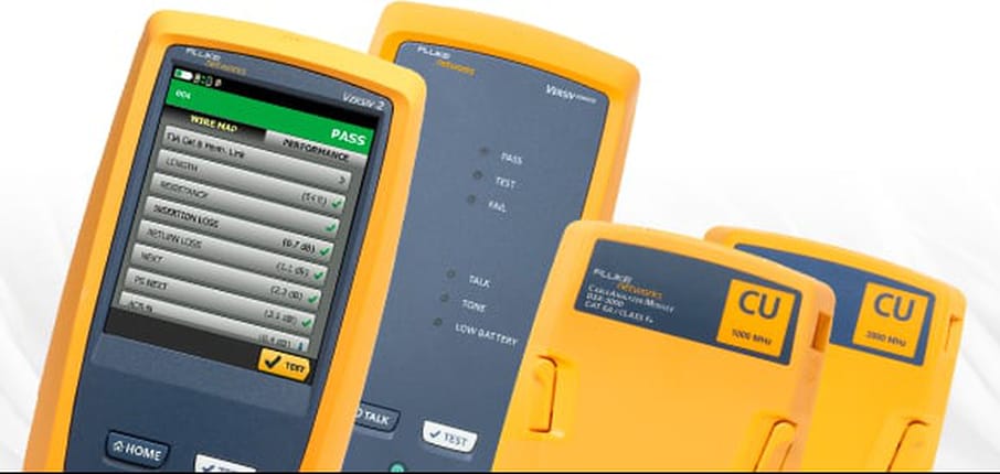 Fluke Networks DSX CableAnalyzer Series 2GHz QUAD OLTS OTDR Tester