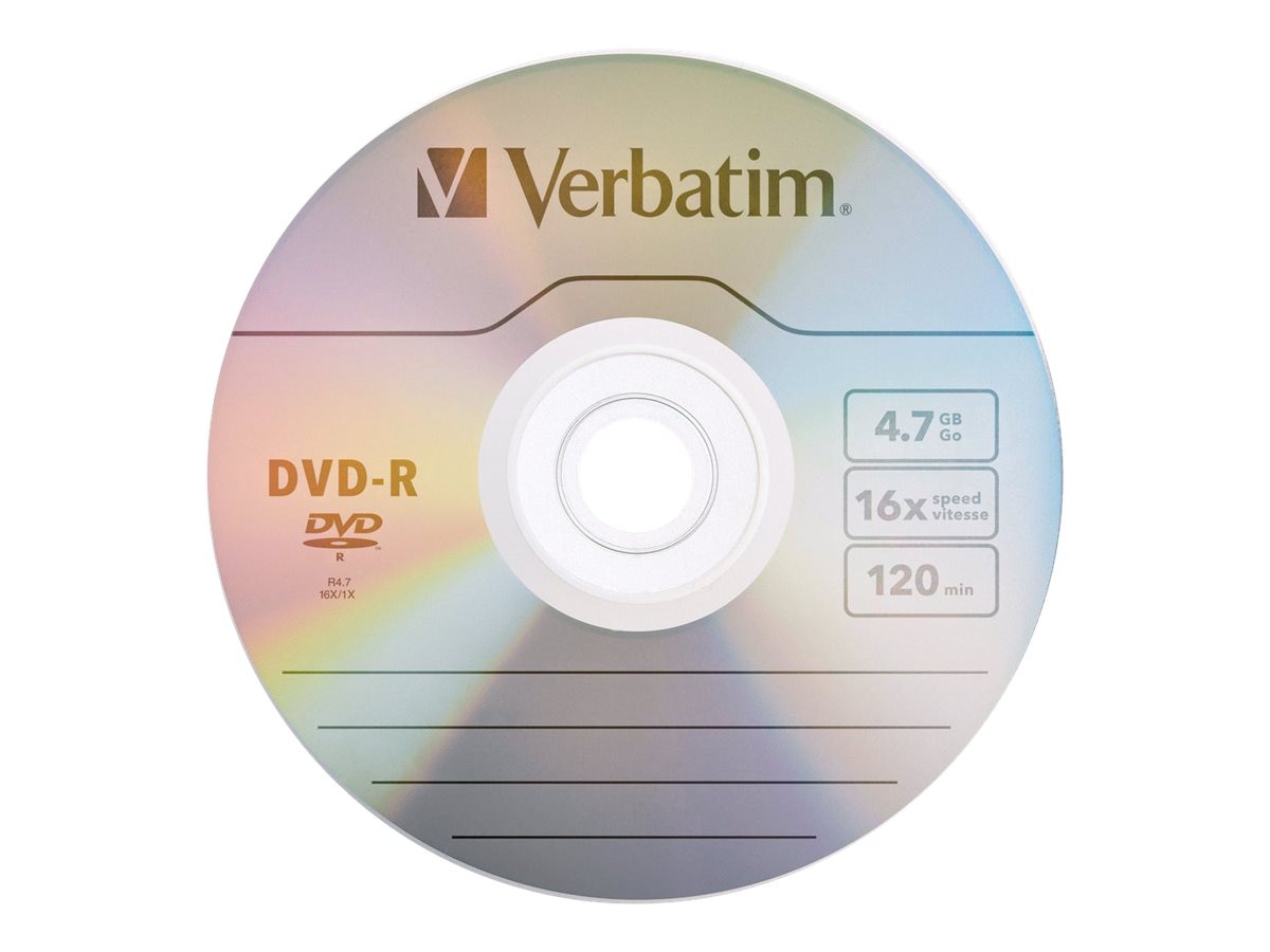 Thumbnail 2 of 3 for Verbatim - DVD-R x 100 - 4.7 GB - storage media