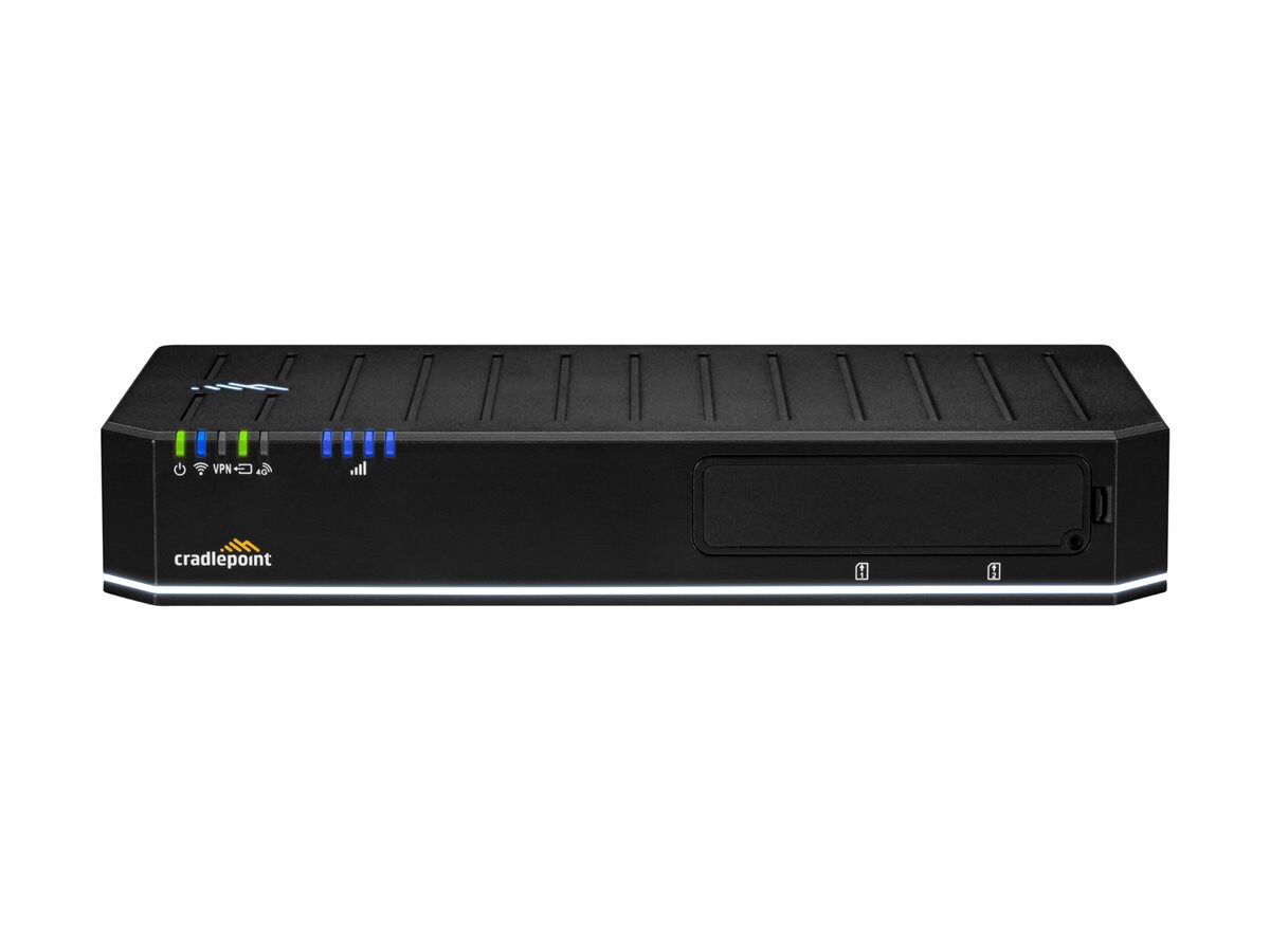 Cradlepoint E300 Series Enterprise Router E300-5GB - wireless router - WWAN - Wi-Fi 6 - 3G, 4G, 5G - desktop,