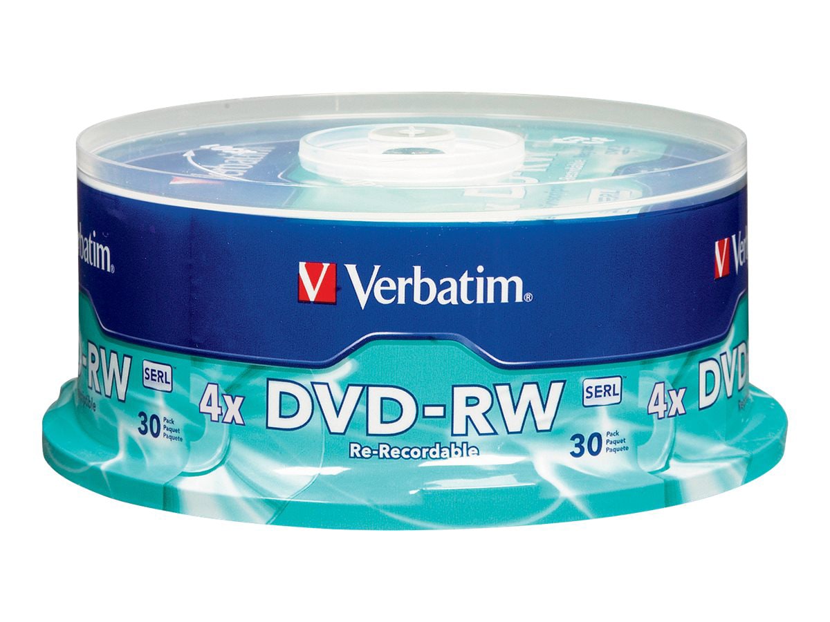 Verbatim - DVD-RW x 30 - 4.7 GB - storage media