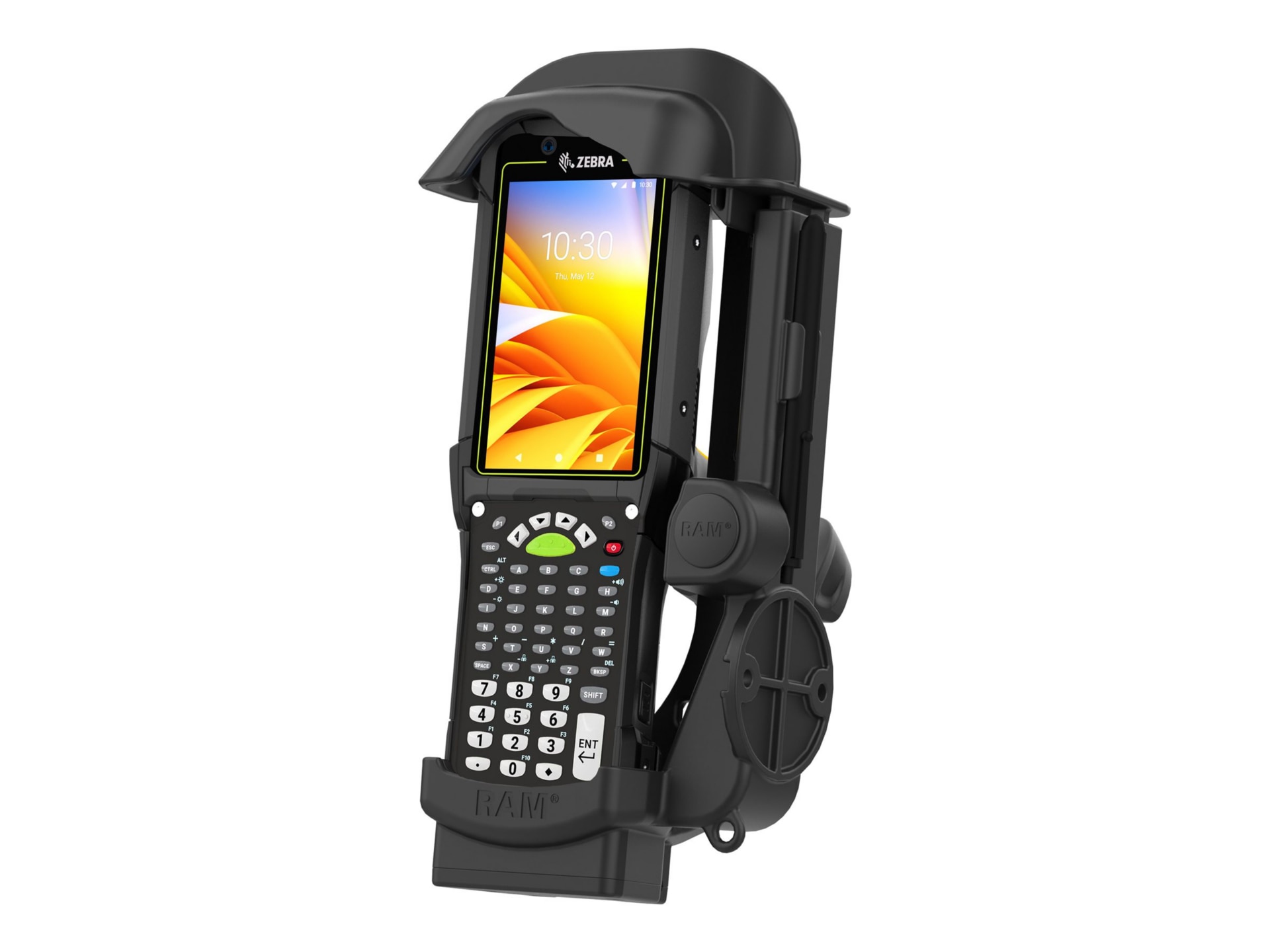 RAM Mounts Spring Loaded Holder for MC9400 and MC9300 Mobile Touch Computer