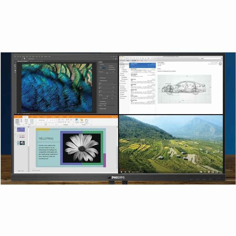 Thumbnail 3 of 8 for Philips Business 27B1U3900 4K UHD LED Monitor
