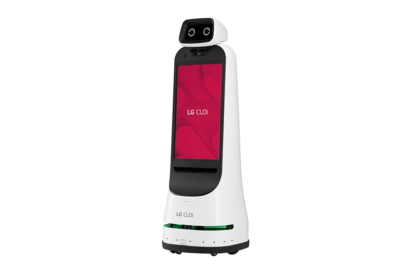 LG Cloi GuideBot for Mobile Advertising Robot