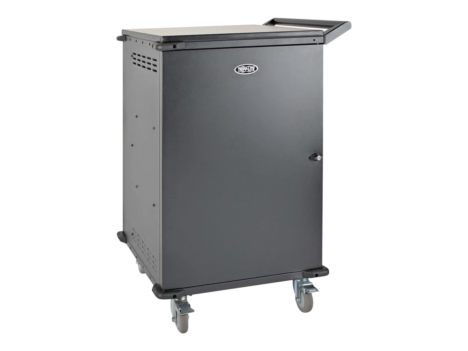 Eaton Tripp Lite Series Multi-Device Charging Cart, 36 AC Outlets, Chromebo