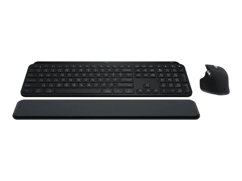 Lenovo Logitech MX Keys S Combo Wireless Keyboard and Mouse Bundle with Bac