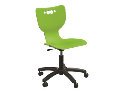 MooreCo Hierarchy 5-Star - chair - plastic - green